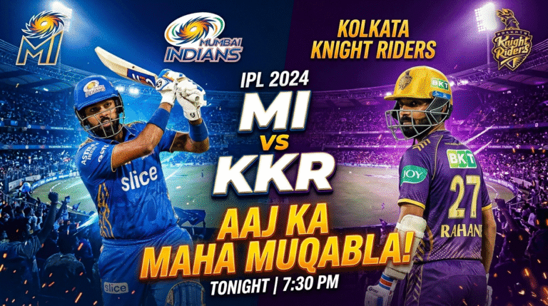 Mumbai vs KKR: The Battle at Wankhede — Will Mumbai Dominate on Home Turf?