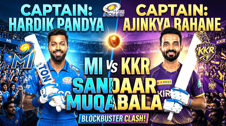 MI vs. KKR live score, IPL 2026: Rickelton and Rohit help MI overcome the opening game curse