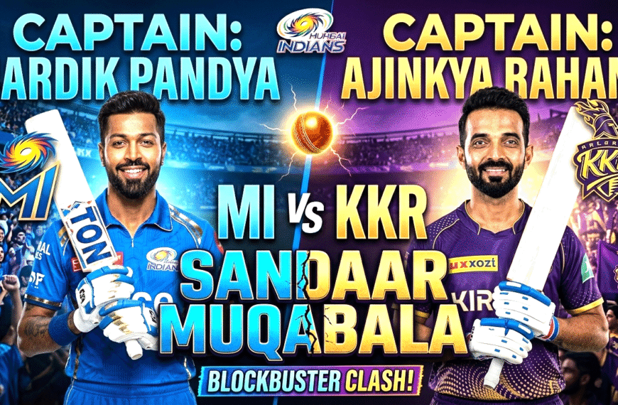 MI vs. KKR live score, IPL 2026: Rickelton and Rohit help MI overcome the opening game curse